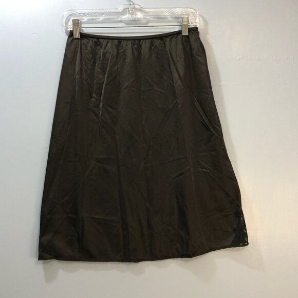 Vintage Maidenform Sweet Nothings Black Half Slip - Picture 1 of 6